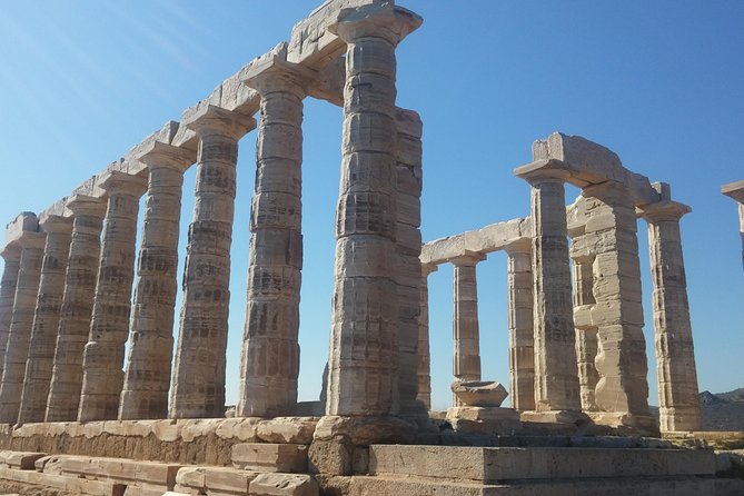 Athens, The Acropolis and Cape Sounion Full-Day Tour with Lunch - Temple of Poseidon above the Saronic Gulf