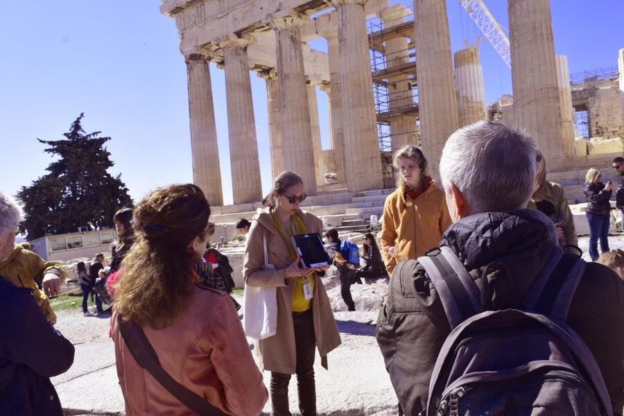 Athens: The Acropolis Guided Walking Tour in Dutch - The Parthenon: the main event, properly placed