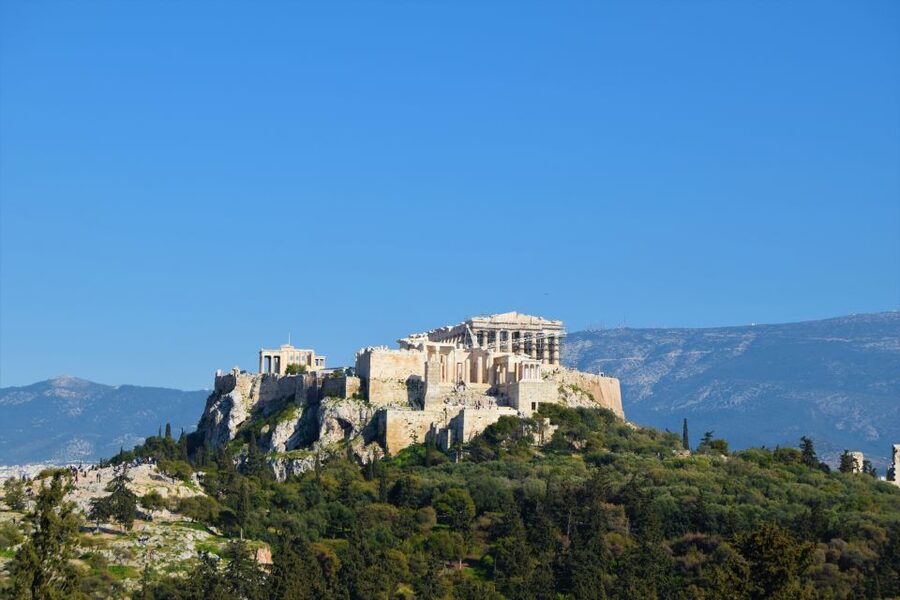 Athens: The Acropolis Guided Walking Tour in Dutch - The 360-degree view from the summit