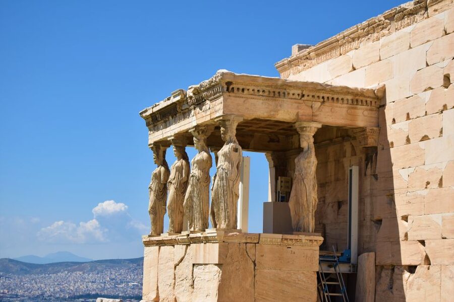 Athens: The Acropolis Guided Walking Tour in German - The Parthenon and the great Athens view