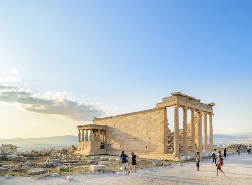 Athens: The Acropolis Walking Group Tour with a French Guide - Passing through the Propylaea and Temple of Athena Nike