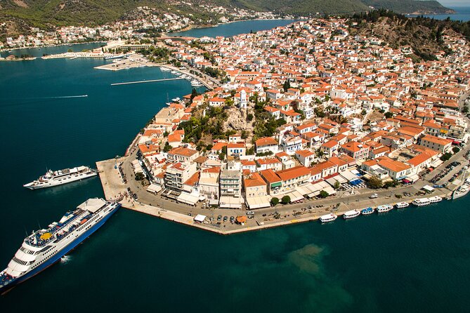 Athens Three-Island Cruise: Hydra, Poros & Aegina w/Lunch Incl - Poros: a quick harbor taste