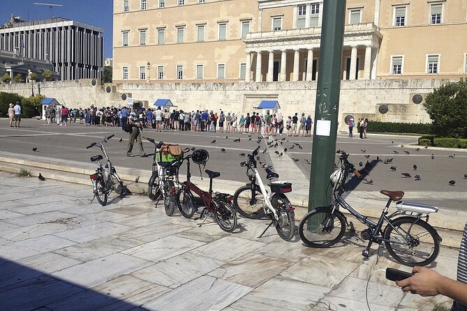 Athens Tour with Electric Bike - Thiseio, the Observatory, Plaka, and Psyri