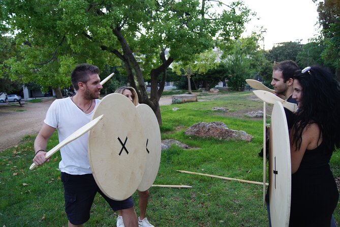 Athens: Unique & Interactive Greek Small Group Warrior Experience - A history lesson with room for questions