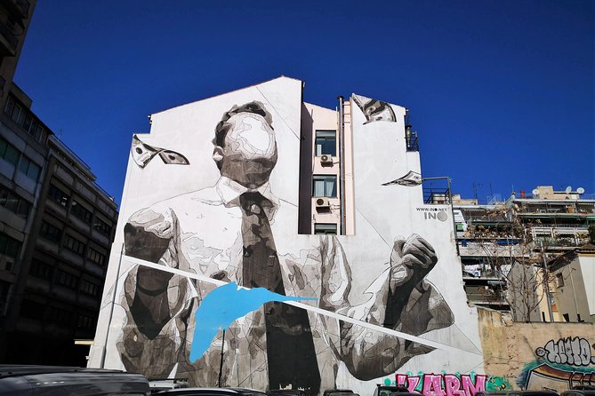 Athens Urban Street Art Tour - Iroon Square brings art into an intimate neighborhood setting