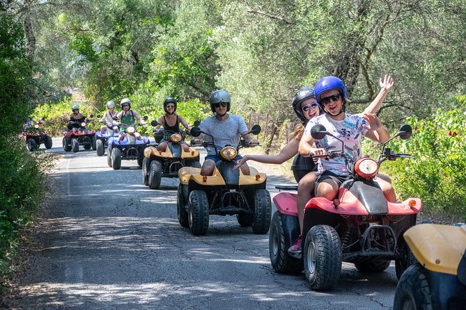 ATV Quad Guided Sightseeing/ Exploring Tour@The Pink Palace Corfu - The ride is scenic, controlled, and mostly paved