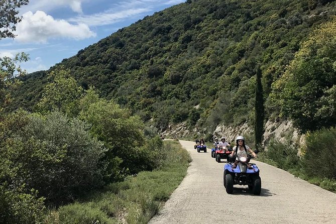 ATV Quad Guided Sightseeing/ Exploring Tour@The Pink Palace Corfu - Pentati supplies the best meal break