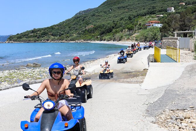 ATV Quad Guided Sightseeing/ Exploring Tour@The Pink Palace Corfu - Mountain roads and the wide Corfu viewpoint