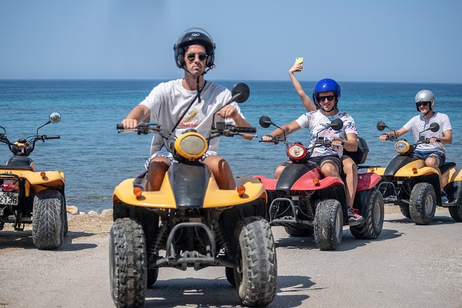 ATV Quad Guided Sightseeing/ Exploring Tour@The Pink Palace Corfu - What $90.11 includes, and what it does not