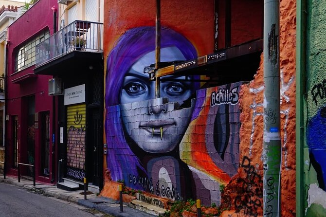 Awesome Street Art Tour in Athens with a Local Expert Small-Group - Starting in Gazi, where old industry meets large murals