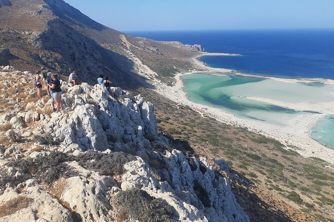 Balos & Falassarna Beach - Jeep Tour with Loungers and Lunch - Balos Lagoon from the high viewpoint