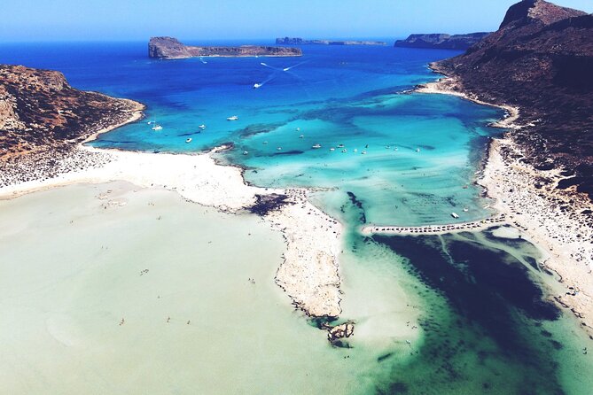 Balos & Gramvousa Luxury Catamaran Sailing Cruise from Kissamos - Balos Lagoon: beautiful water, awkward shore access