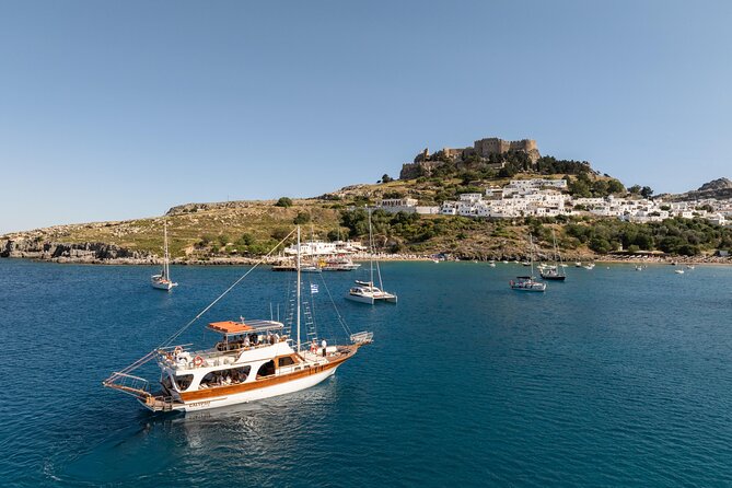 Bay to Bay Cruise in Lindos - Setting sail from Saint Paul’s Bay in Lindos