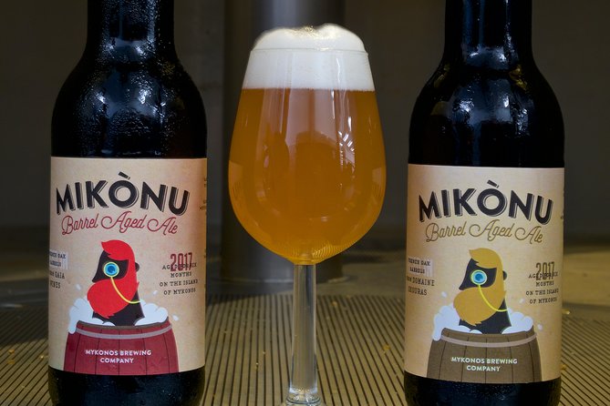 Beer Tasting at Mykonos Brewing Company - A friendly taproom rather than a rushed stop