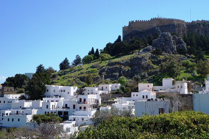 BEST OF RHODES ISLAND - PRIVATE TOUR - SHORE EXCURSION - FULL DAY - 4 People - A full-island sampler from the cruise pier