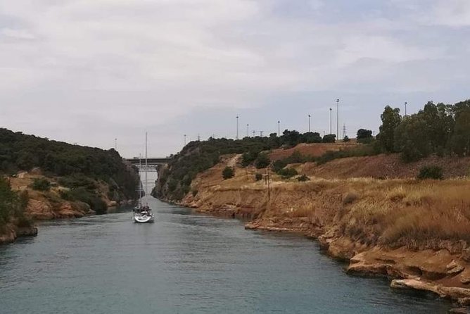 Biblical Tour Letters to The Corinthians - St Paul’s Footsteps - The Corinth Canal and the older Diolkos