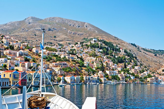 Boat Trip to Symi Island with swimming stop at St George Bay - Boat comfort, seats, and onboard services