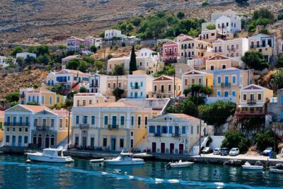Boat Trip to Symi Island with swimming stop at St George Bay