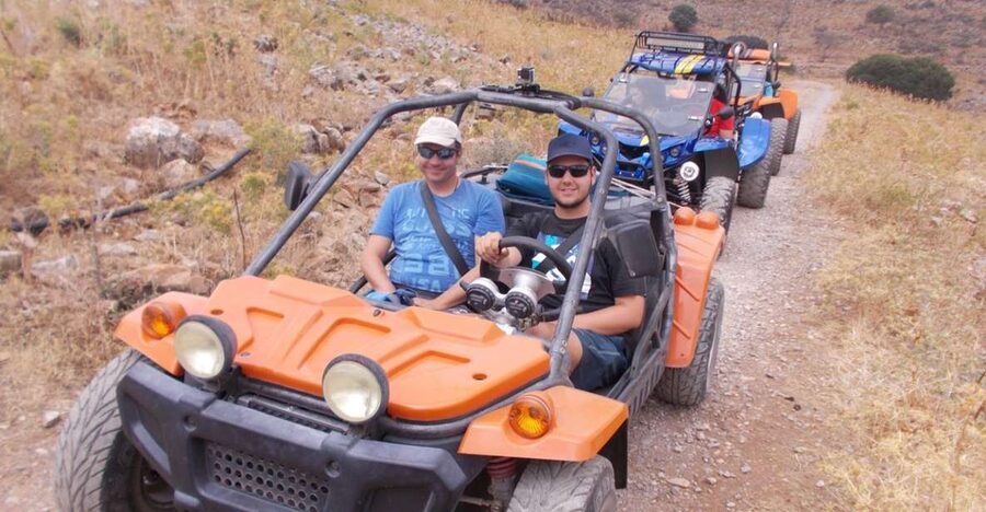 Buggy safari Crete (Transfer and lunch) analipsi- hersonisos - From hotel pickup to the buggy base