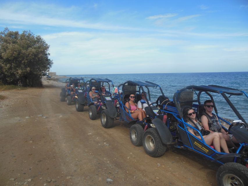 Buggy safari Crete (Transfer and lunch) analipsi- hersonisos - Returning through Sissi and stopping at Potamos Beach