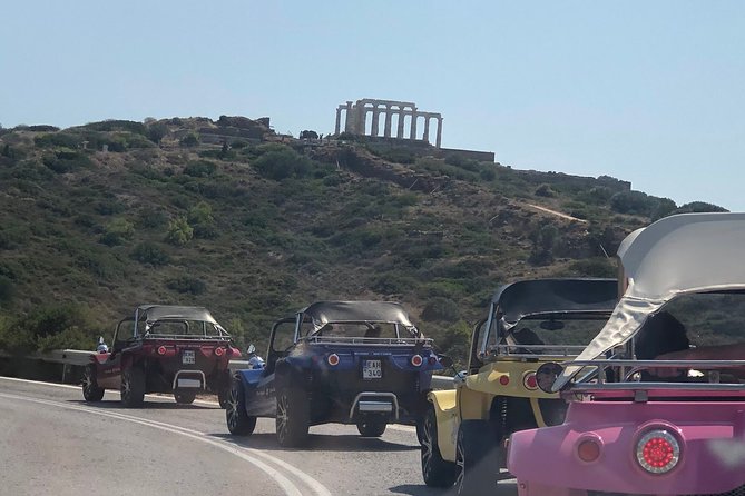 Buggy Tour in Ancient Ruins and Temples around Athens-SOUNIO Poseidon Temple - Souvlaki in Anavyssos