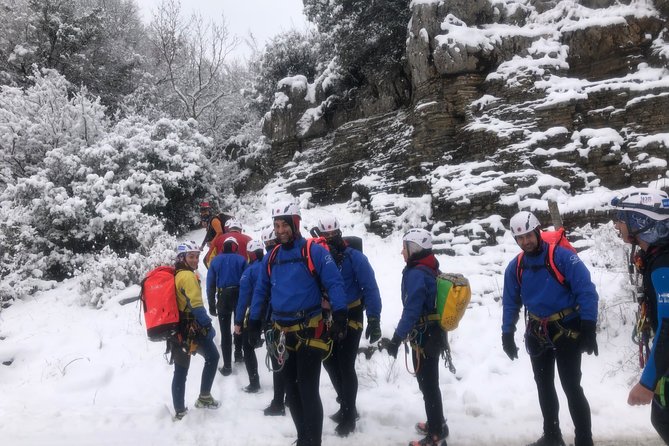 Canyoning trip at Zagori area of Greece - Section A - The briefing is part of the value