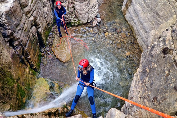 Canyoning trip at Zagori area of Greece - Section A - Guide quality is central to the experience
