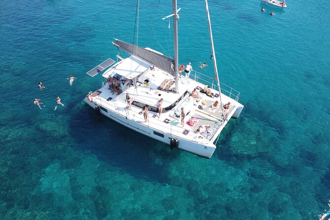 Catamaran Cruises Rhodes - 6 Hours Day Cruise ALL INCLUSIVE - Anthony Quinn Bay, the first hour in the water