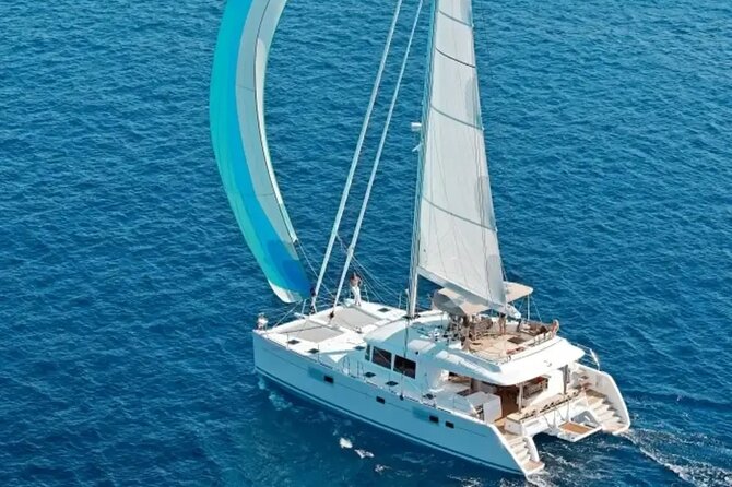 Catamaran Sailing to Dia with Lunch in Heraklion, Crete(EST 2024) - Setting Sail from Heraklion’s Cafe Marina