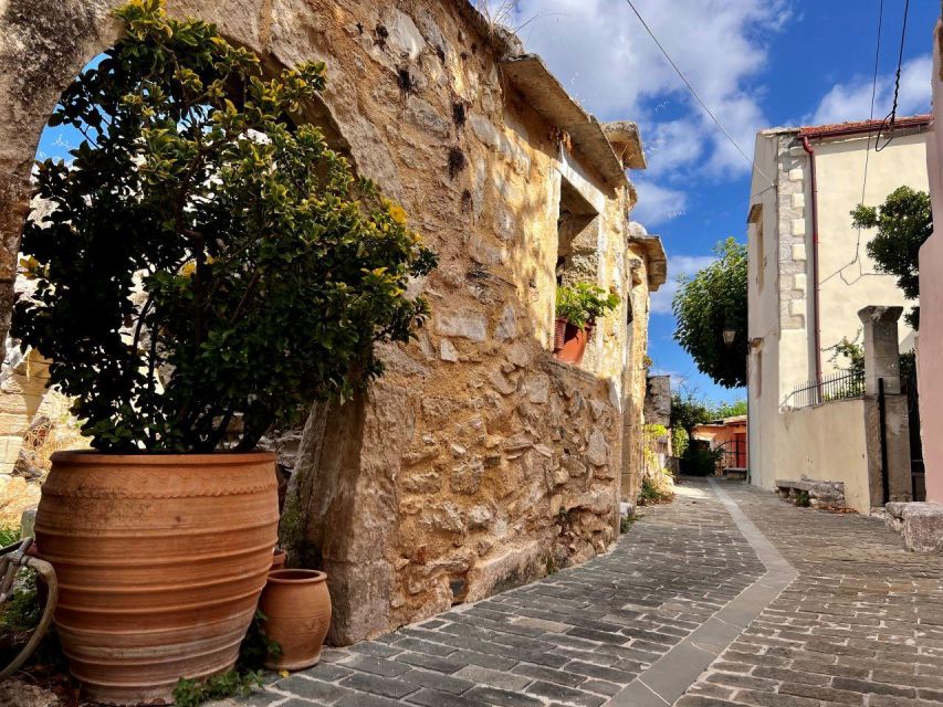Chania: 7 Villages of Apokoronas Tour with Lunch - Walking through springs, orchards, and village country