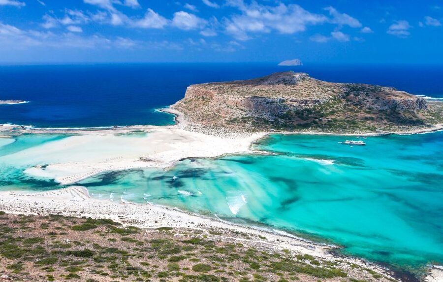 Chania Areas/Kalyves:Gramvousa Island & Balos,Boat Tkt Extra - The ferry ride to Gramvousa