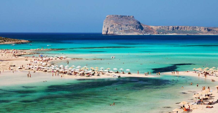 Chania Areas/Kalyves:Gramvousa Island & Balos,Boat Tkt Extra - Gramvousa Island: fortress first, beach second