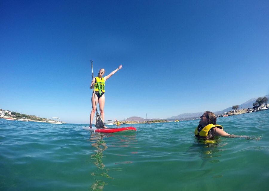 Chania: Boat Trip with Guided Snorkeling & Stand-Up Paddling - Optional sea scooters for a faster ride