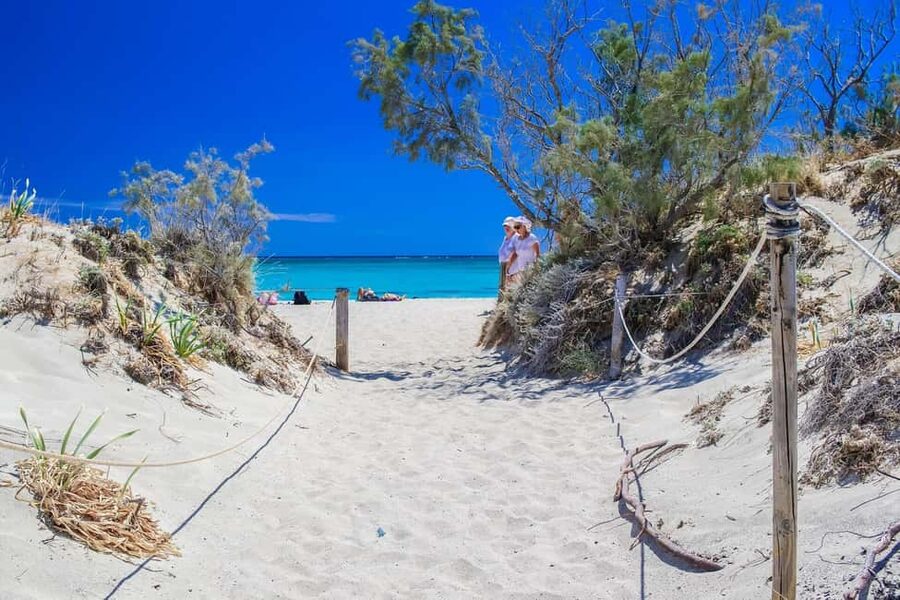 Chania: Elafonisi Beach Day Trip with Elos Stop and Transfer - Key points to know before booking