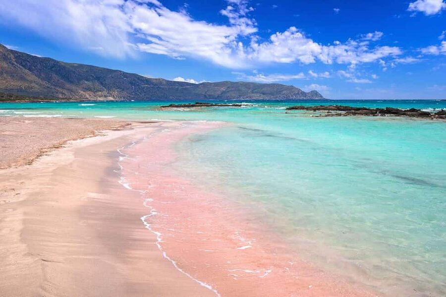 Chania: Elafonisi Beach Day Trip with Elos Stop and Transfer - The Chania pickup and mountain drive