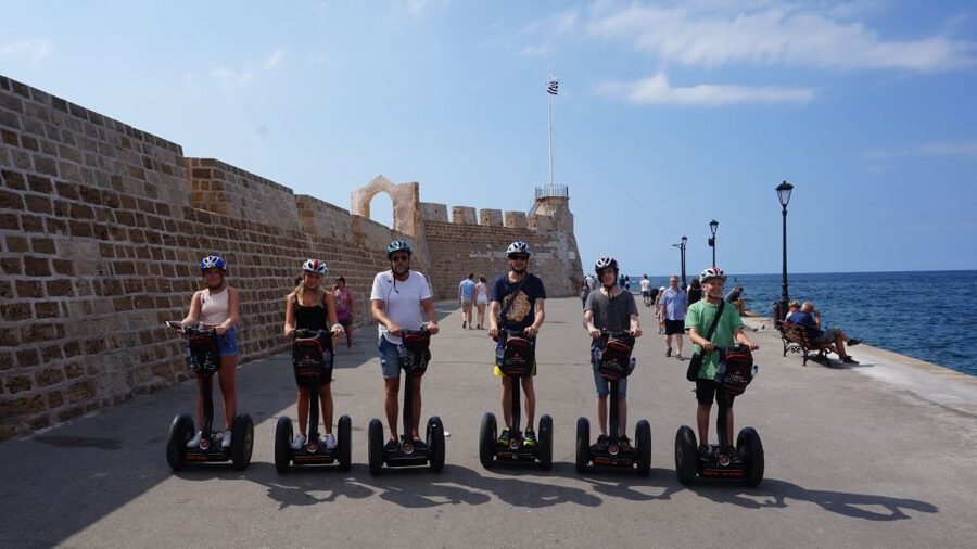 Chania Exploration Segway Tour - Entering the Old City’s Narrow Alleys