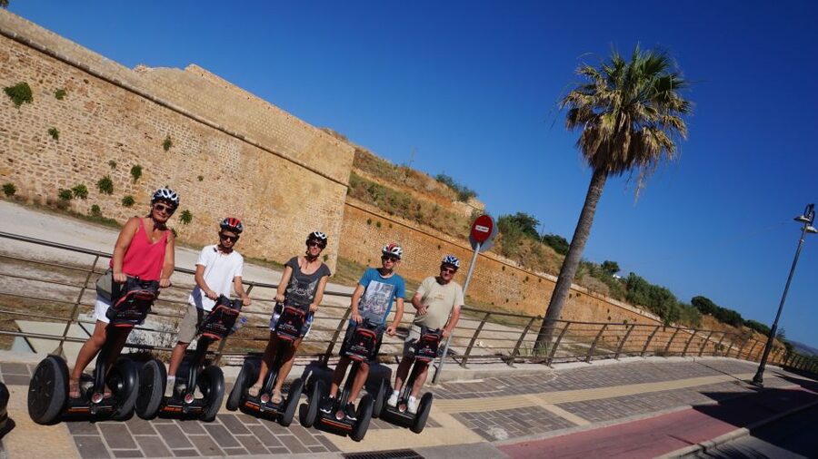 Chania Exploration Segway Tour - Crossing the Venetian Harbor