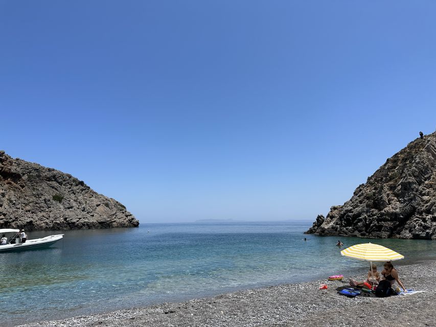 Chania: Menies Beach & Chironisia Bay Cruise with Snorkeling - Who should book this cruise