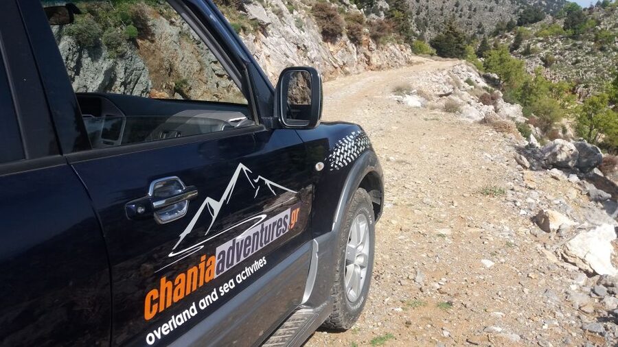 Chania: Milia Mountain Tour w/Lunch Olive Oil/Wine Tastings - The off-road ride into the mountains