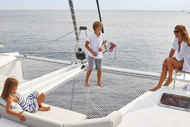 Chania: Morning Catamaran Cruise with Premium Lunch & Drinks - The hour across the Cretan Sea