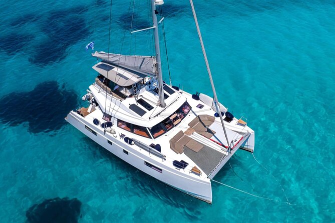 Chania: Morning Catamaran Cruise with Premium Lunch & Drinks - Agioi Theodoroi: nearly three hours in the bay