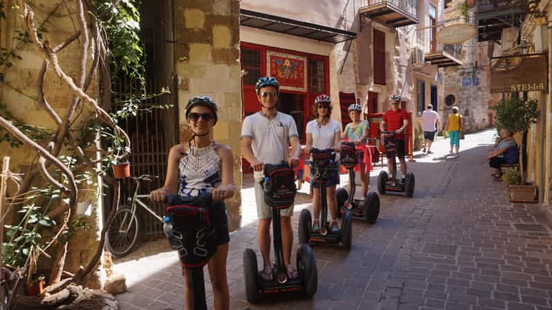 Chania: Old City & Venetian Harbor Discovery on Segways - Old City lanes and archaeological clues