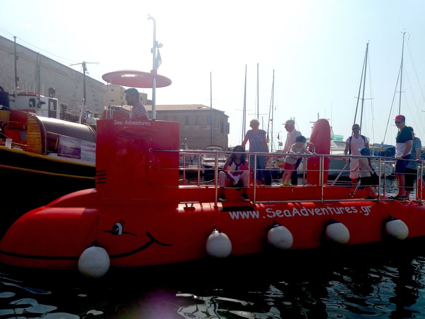 Chania: Semi-Submarine Boat Underwater Experience - Who will enjoy this short sea outing
