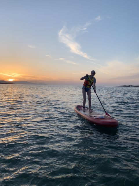 Chania: Stand-up Paddleboard Coastal Sunset Experience - Socrates as instructor and guide