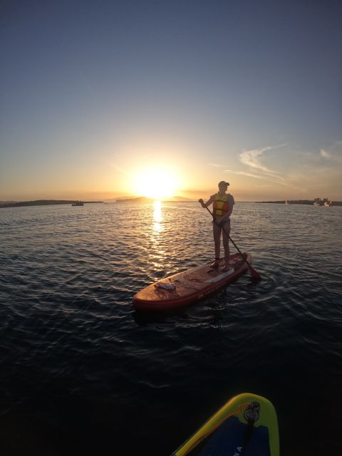 Chania: Stand-up Paddleboard Coastal Sunset Experience - Meeting the board and getting started