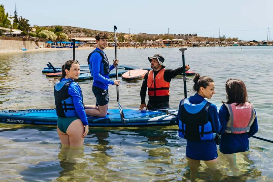 Chania: Stand-Up Paddleboard Small Group Tour - Who should book this SUP tour