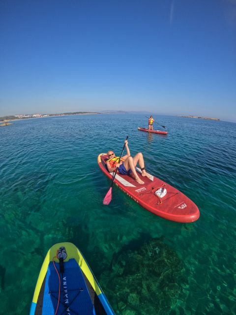 Chania: Stand-up Paddleboard Tour to Lazareta Island - Timing, weather, and what to pack