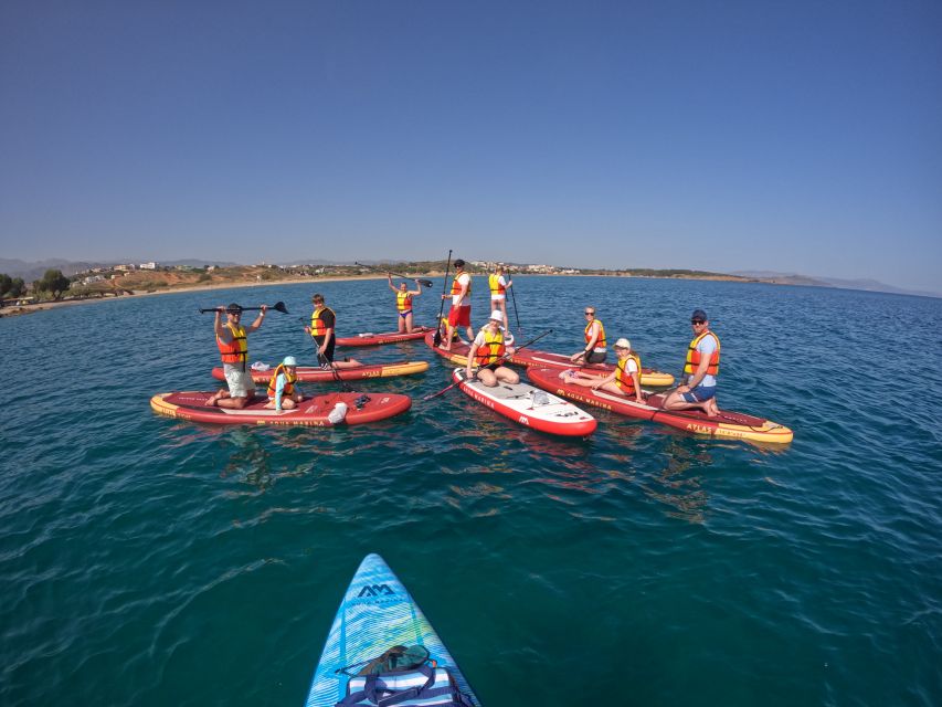 Chania: Stand-up Paddleboard Tour to Lazareta Island - The route to Lazareta Island