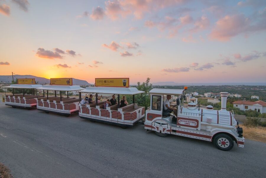 Chersonissos: Mini-Train City Highlights Tour - Starting at the Copa Cabana bus stop