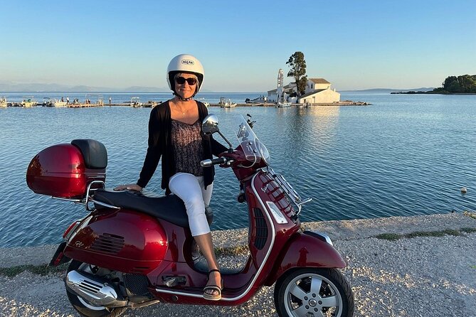 Corfu 300cc Vespa Scooter Rental - What makes this rental feel personal